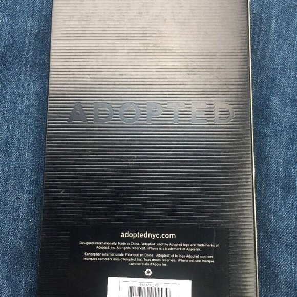 Adopted Fitted Pink Mauve Leather Texture Wrap Case iPhone 6 6s Cell Phone - Picture 3 of 4